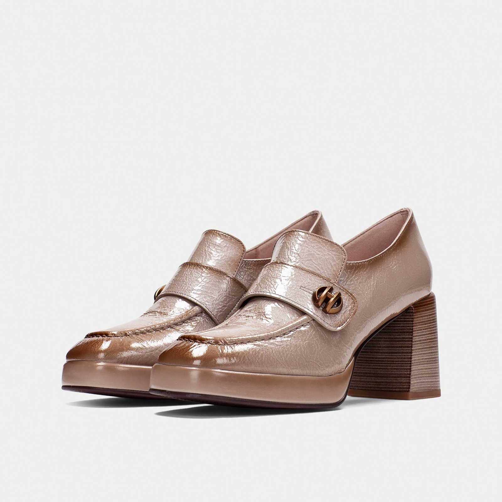 HI254229 Rock Topo Heeled Loafers