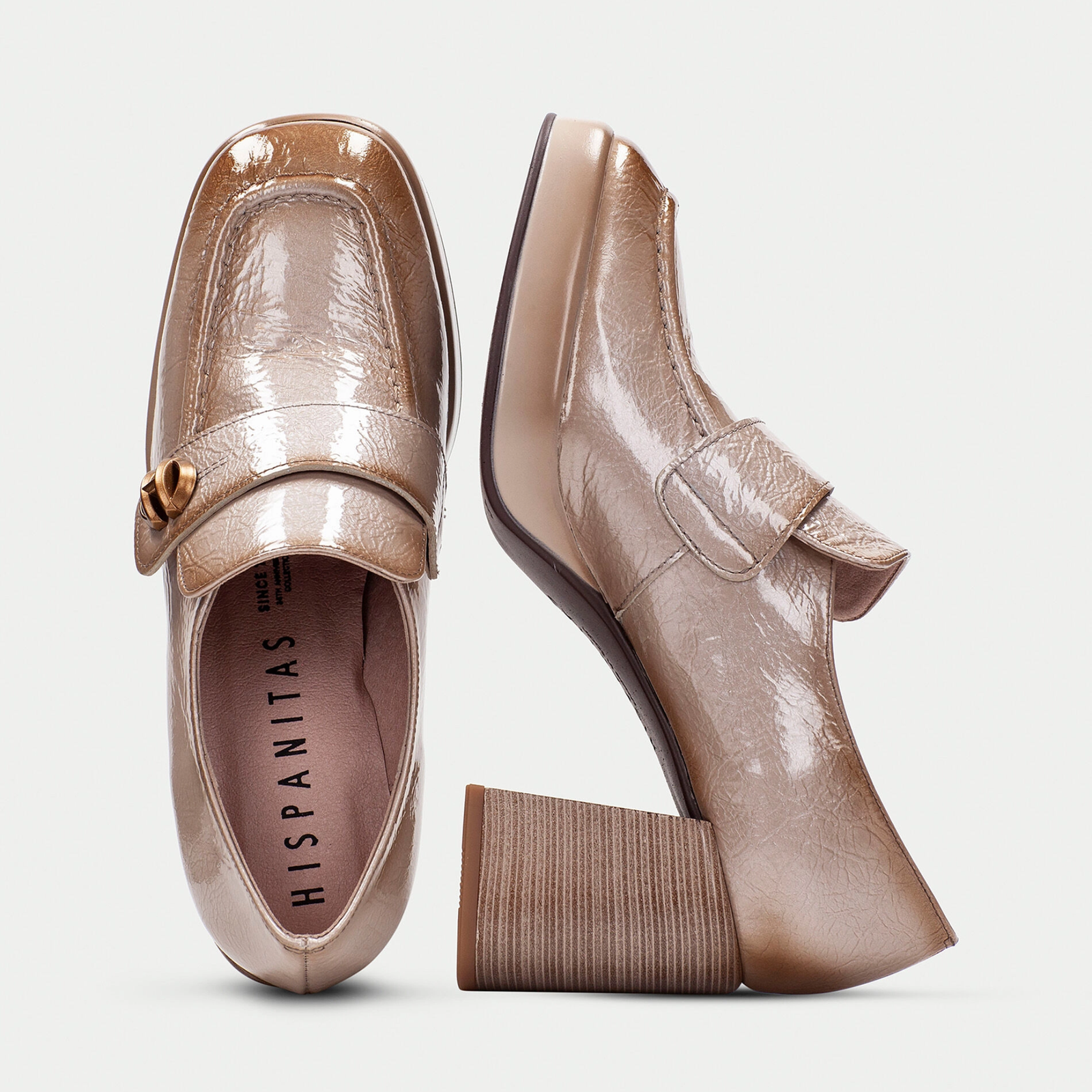 HI254229 Rock Topo Heeled Loafers