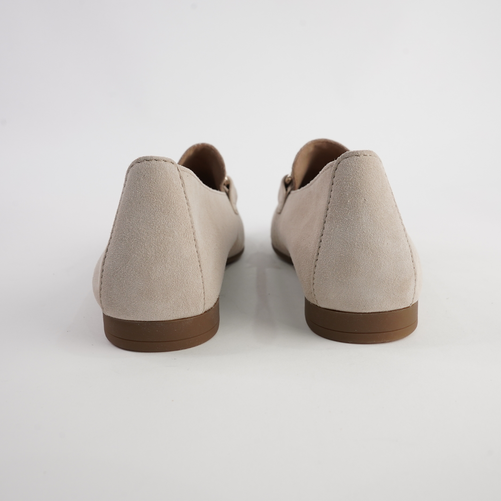 Edith Oak Suede Loafers