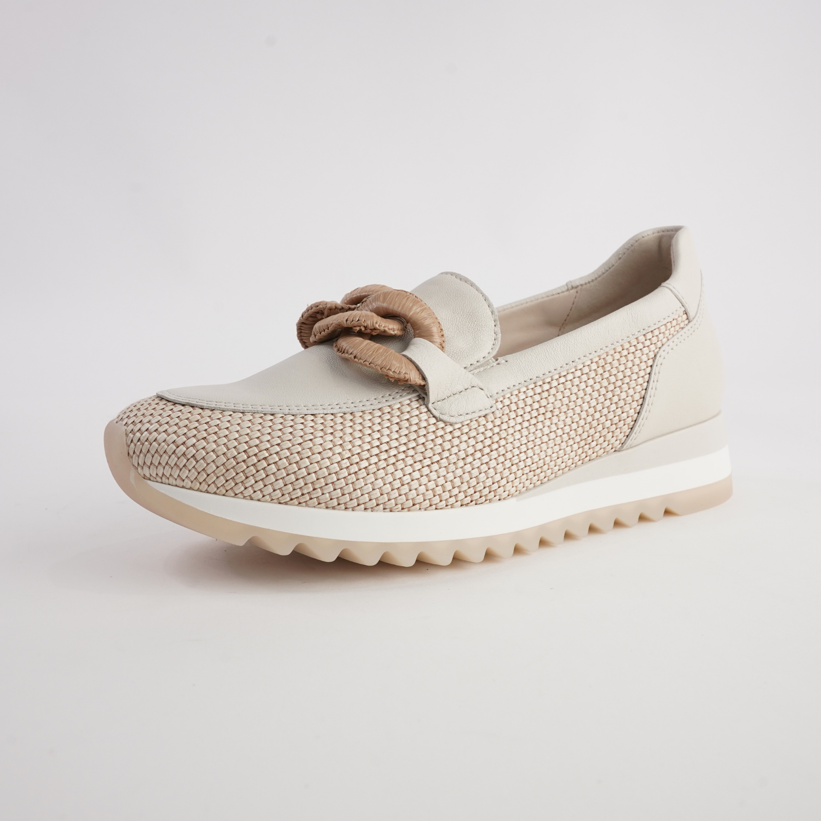 Esme Natural Leather Loafers