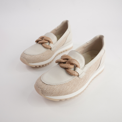 Esme Natural Leather Loafers