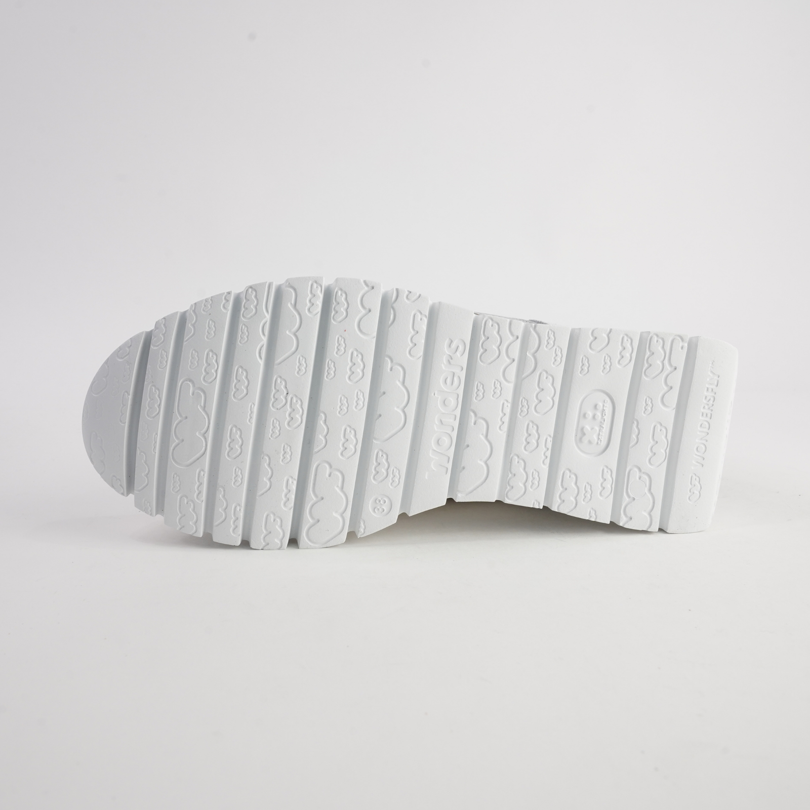 Aubrey White/ Silver Leather Sneakers