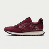 HI254222 Wine Leather Sneakers