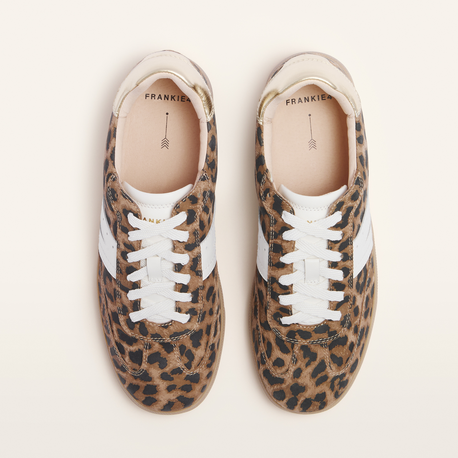 Levi Leopard Print Suede Sneakers
