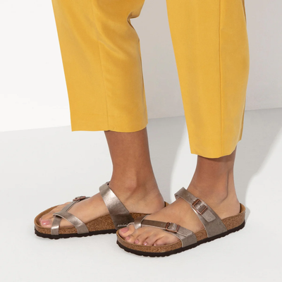Mayari Birko-Flor Graceful Taupe Sandals