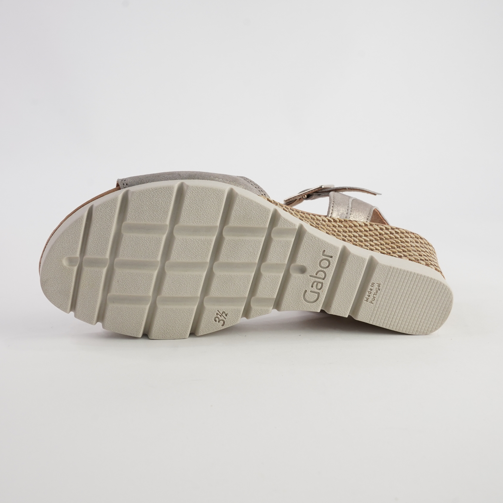 Winifred Muschel Leather Sandals