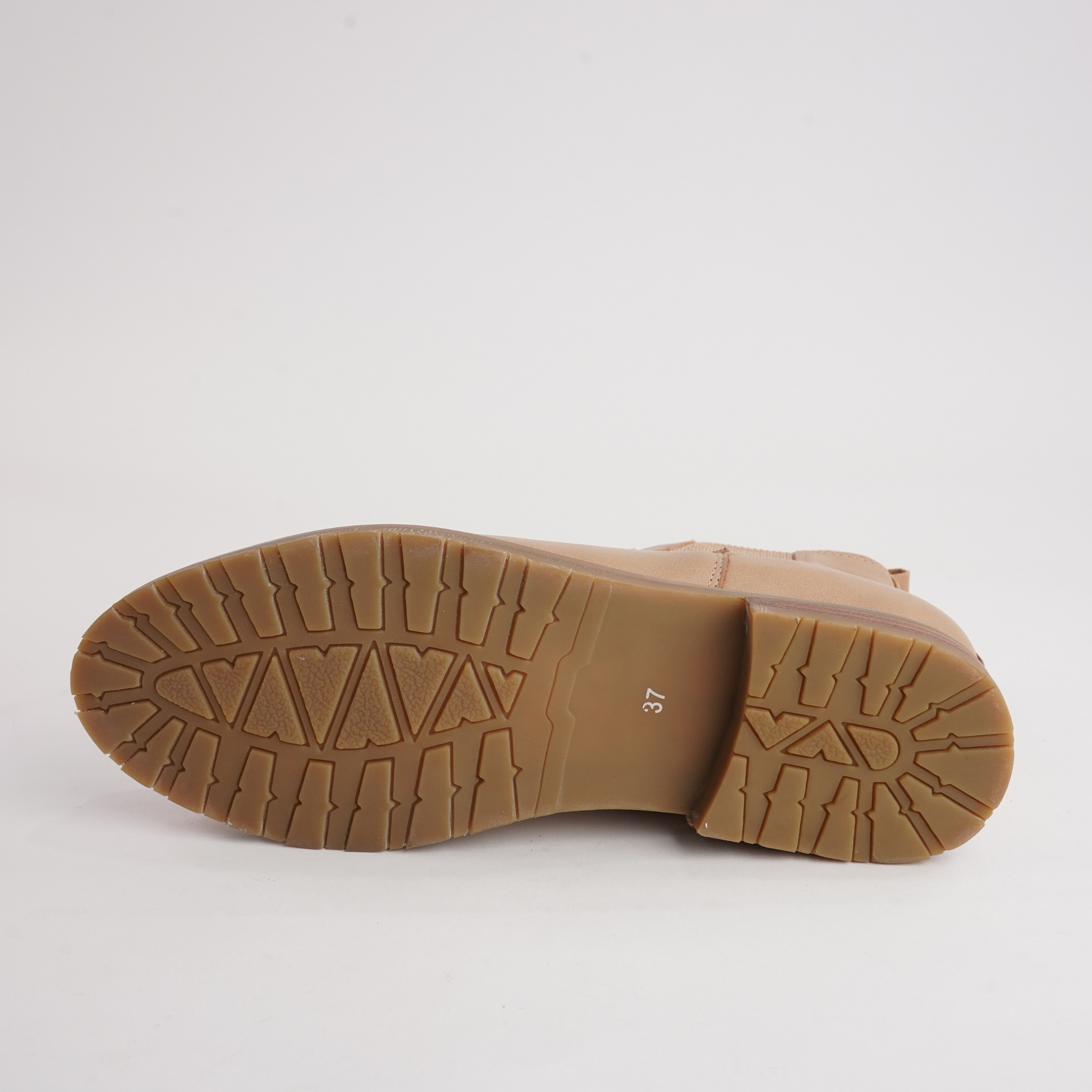 Tamara Camel Leather Ankle Boots
