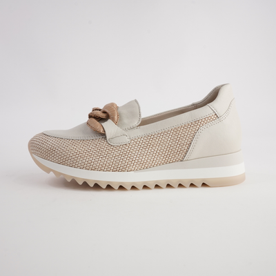 Esme Natural Leather Loafers