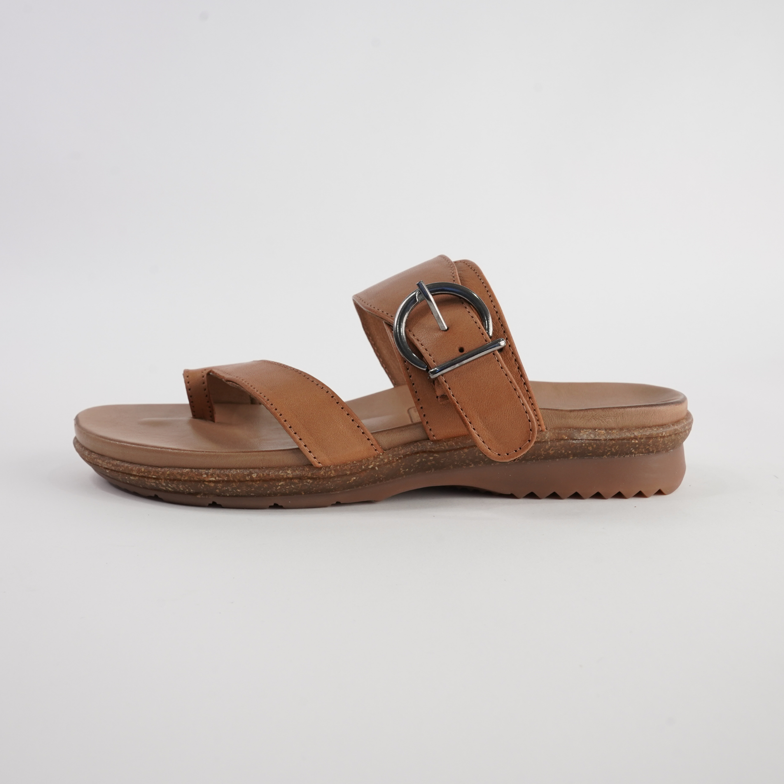 Archy Tan Leather Sandals