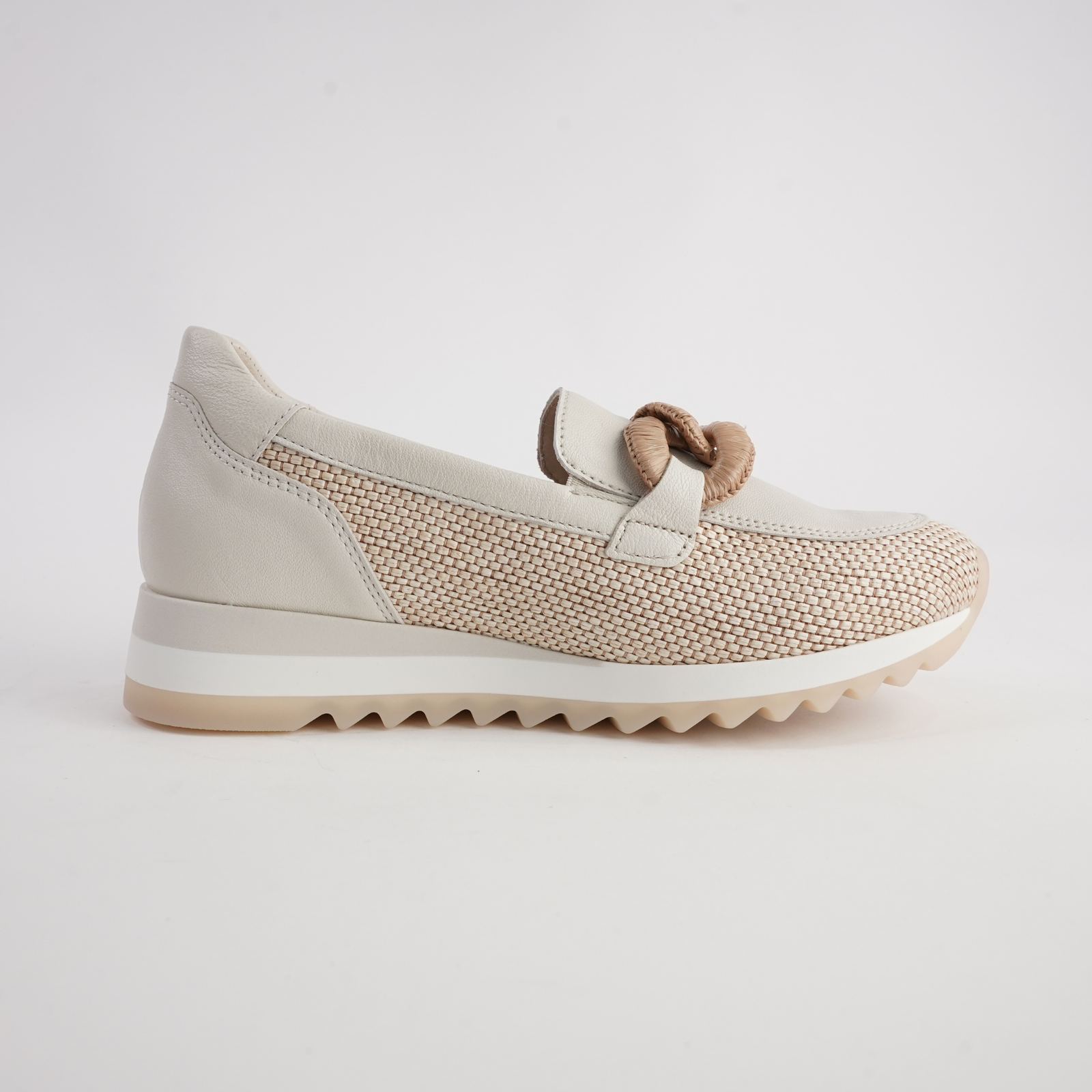 Esme Natural Leather Loafers