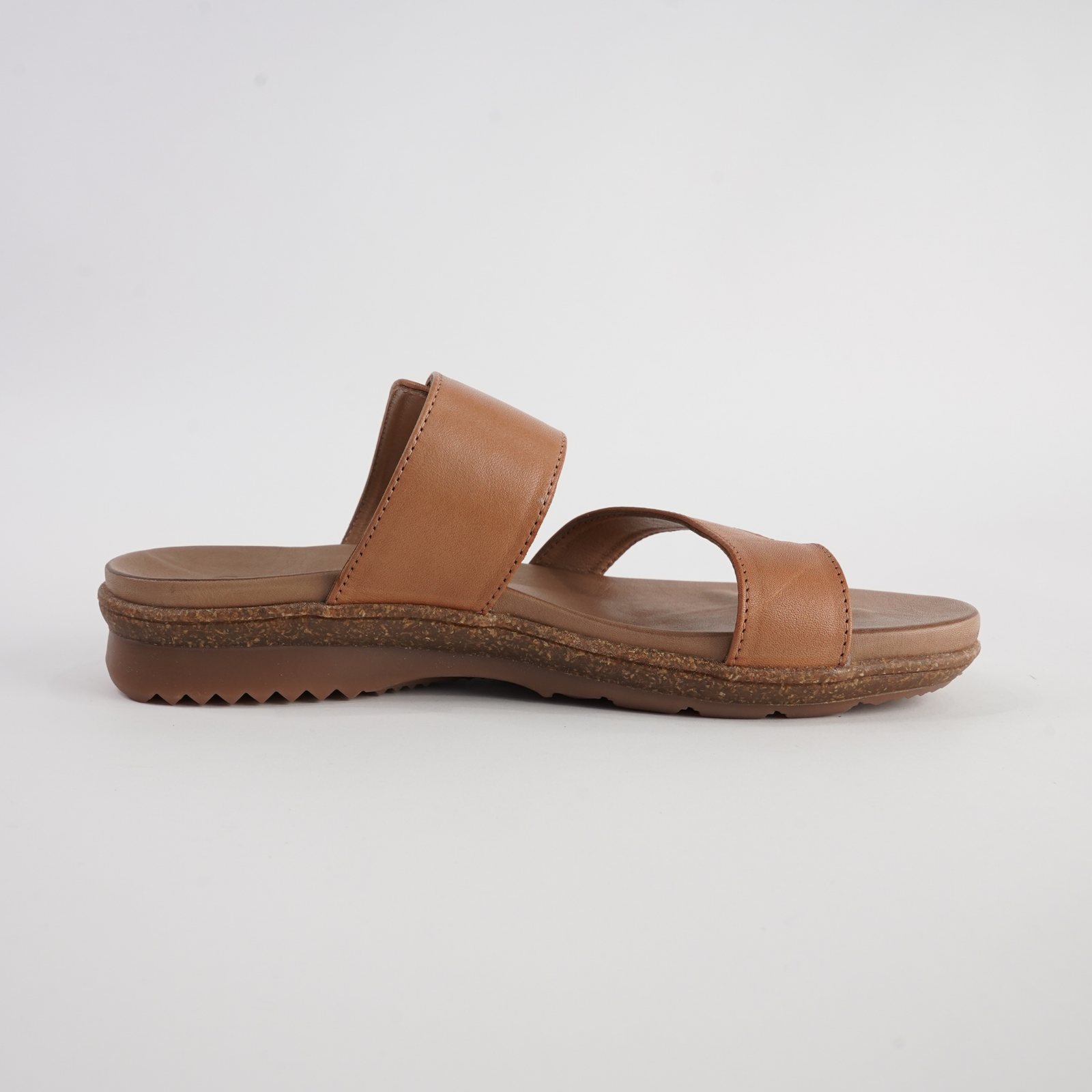 Archy Tan Leather Sandals