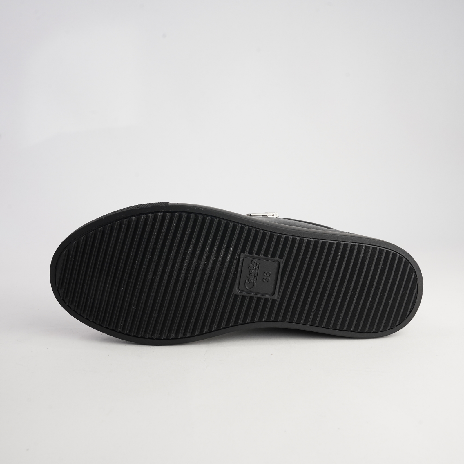 Unly Black Leather Sneakers