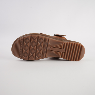 Archy Tan Leather Sandals