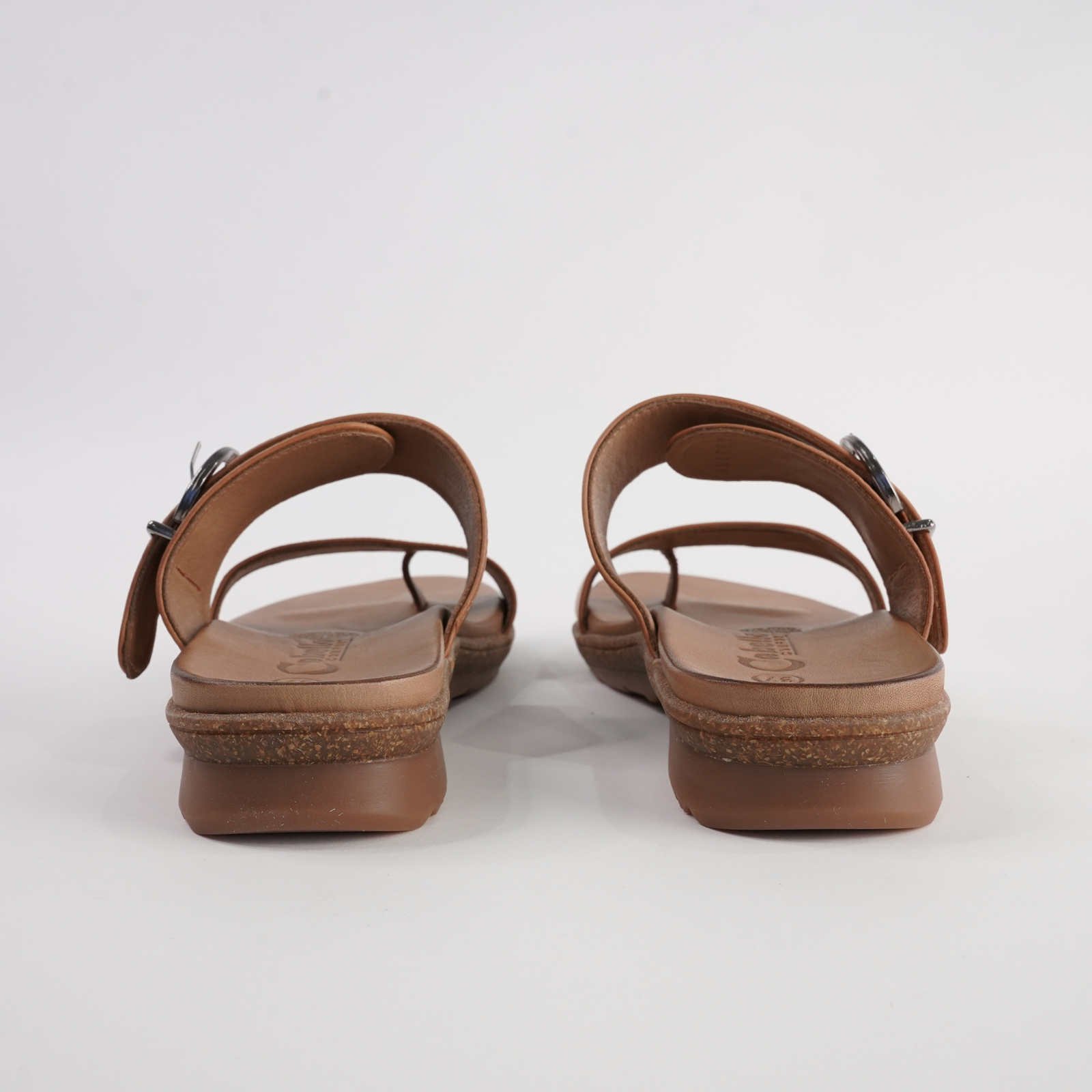 Archy Tan Leather Sandals