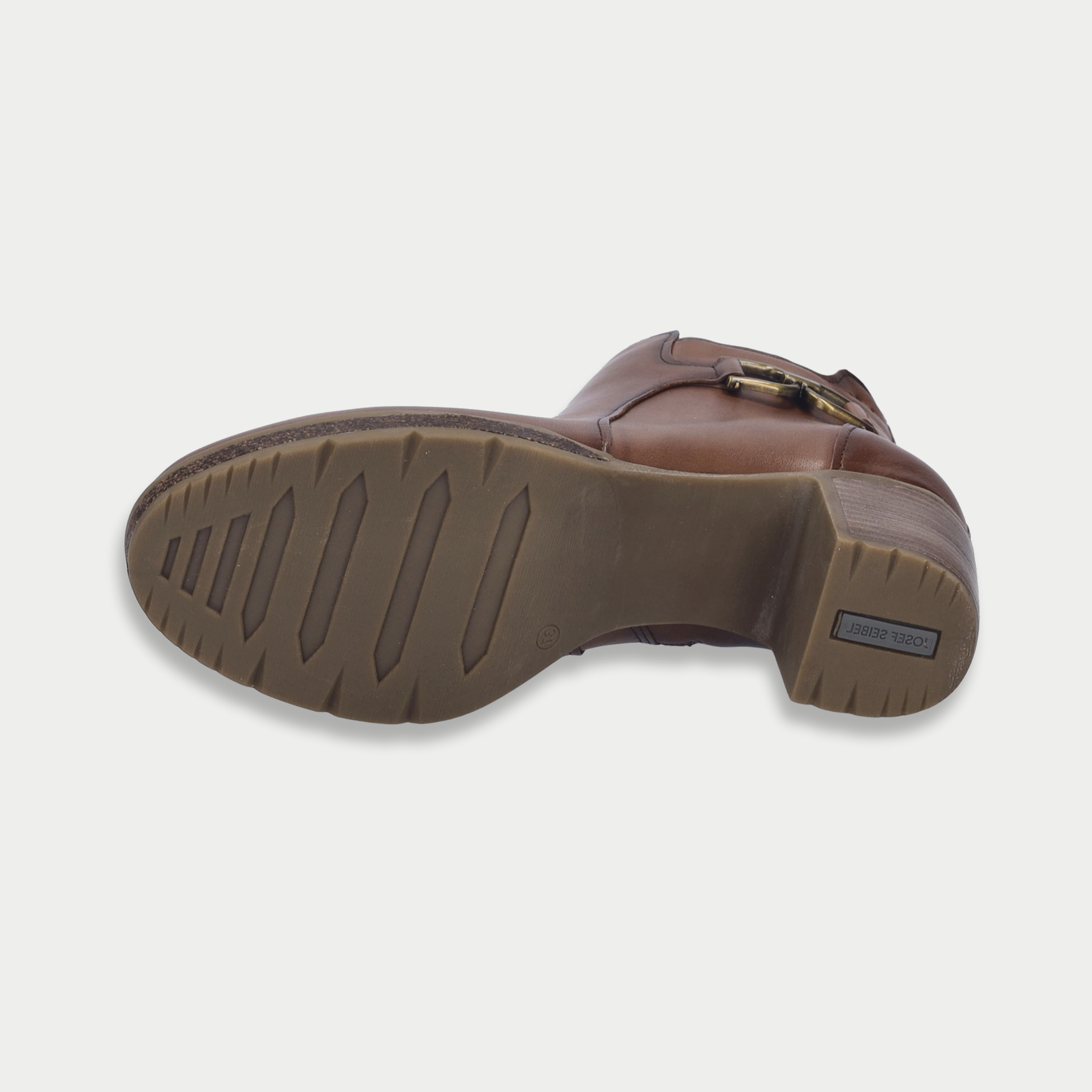 Gloria 04 Cognac Leather Ankle Boots