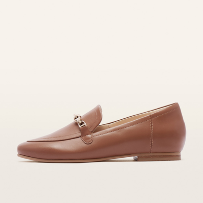 Ash II Rich Tan Leather Loafers