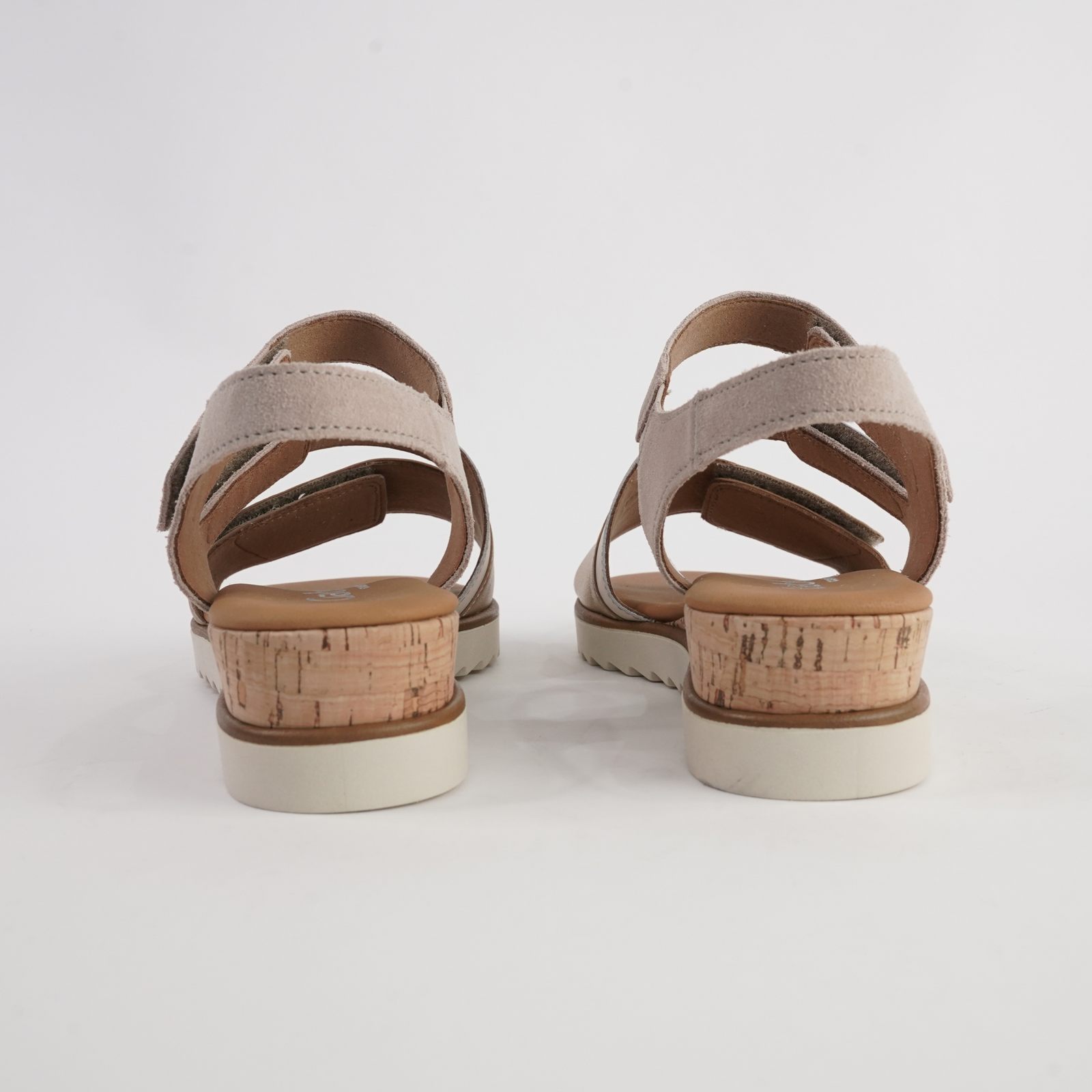 Ruth Champagne Multi Leather Sandals