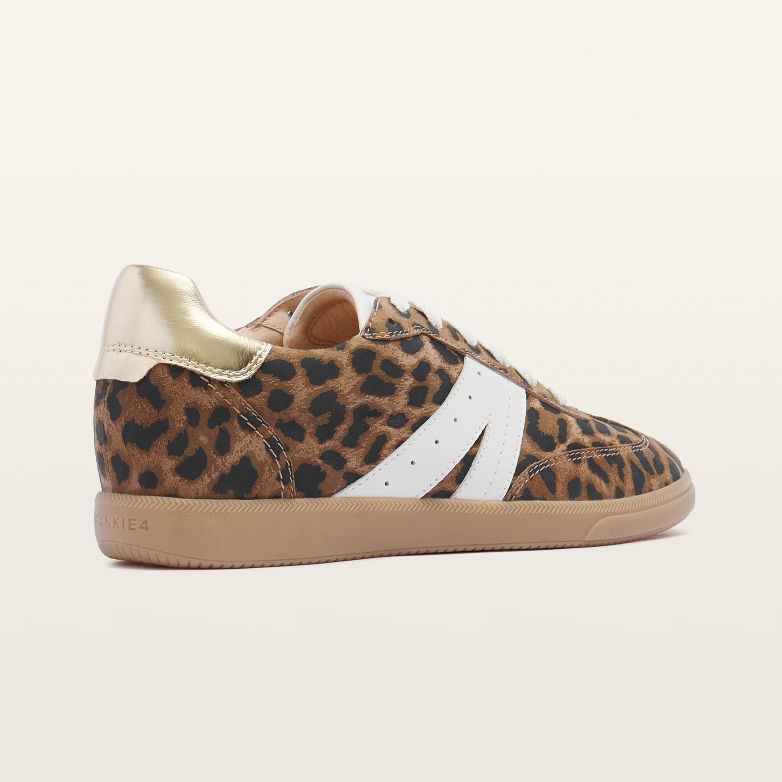 Levi Leopard Print Suede Sneakers