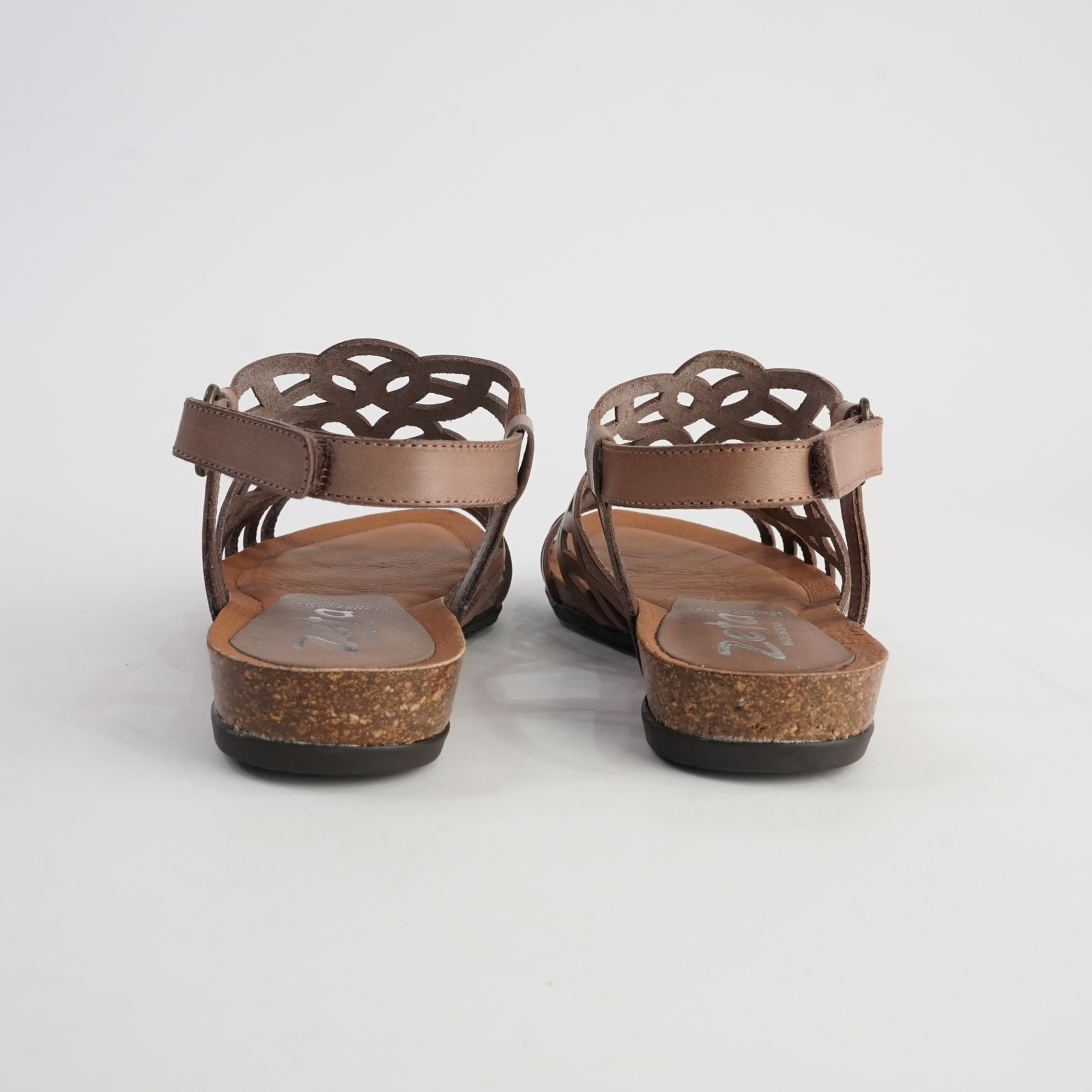 Pollen Tan Leather Sandals