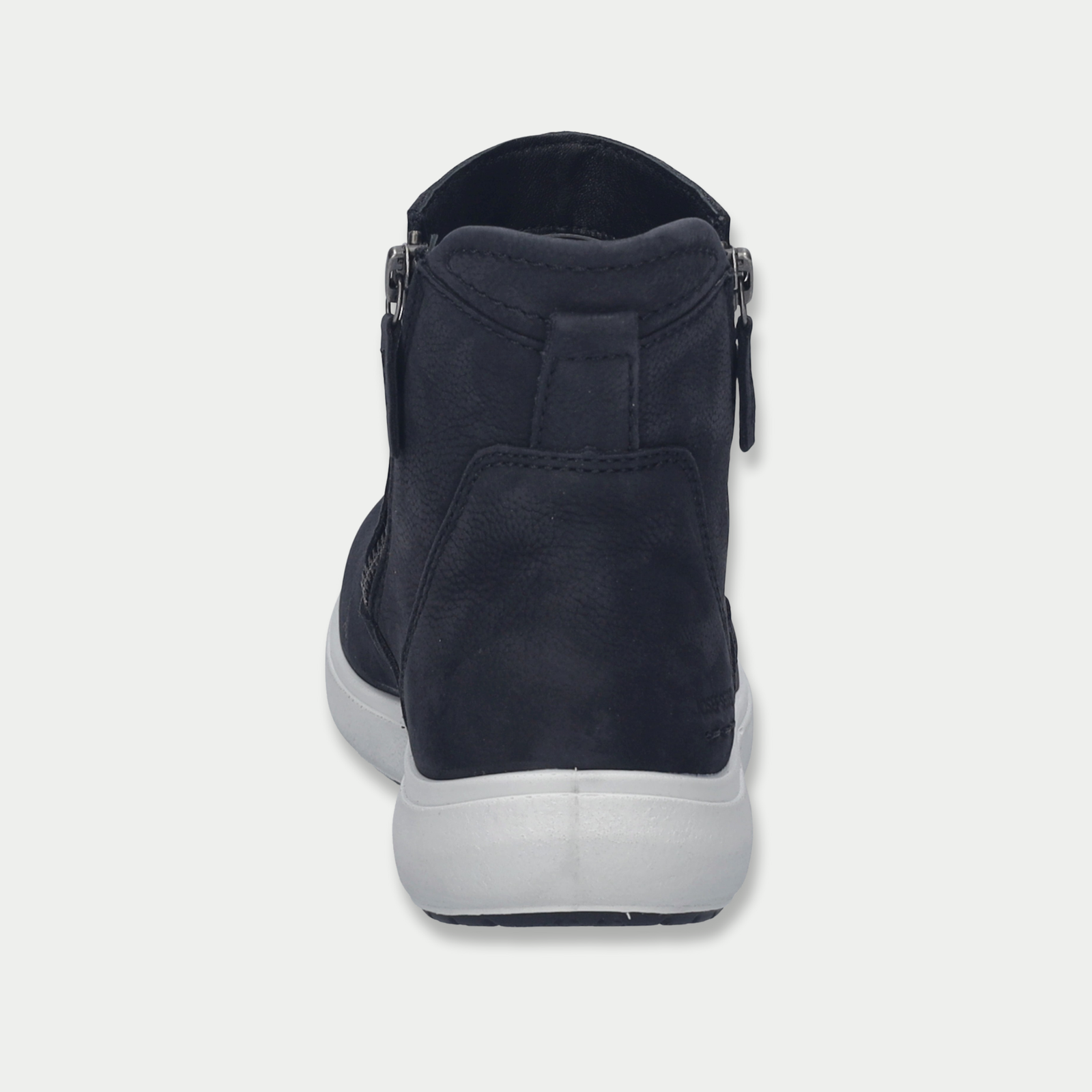 Megan 12 Schwarz Nubuck Ankle Boots