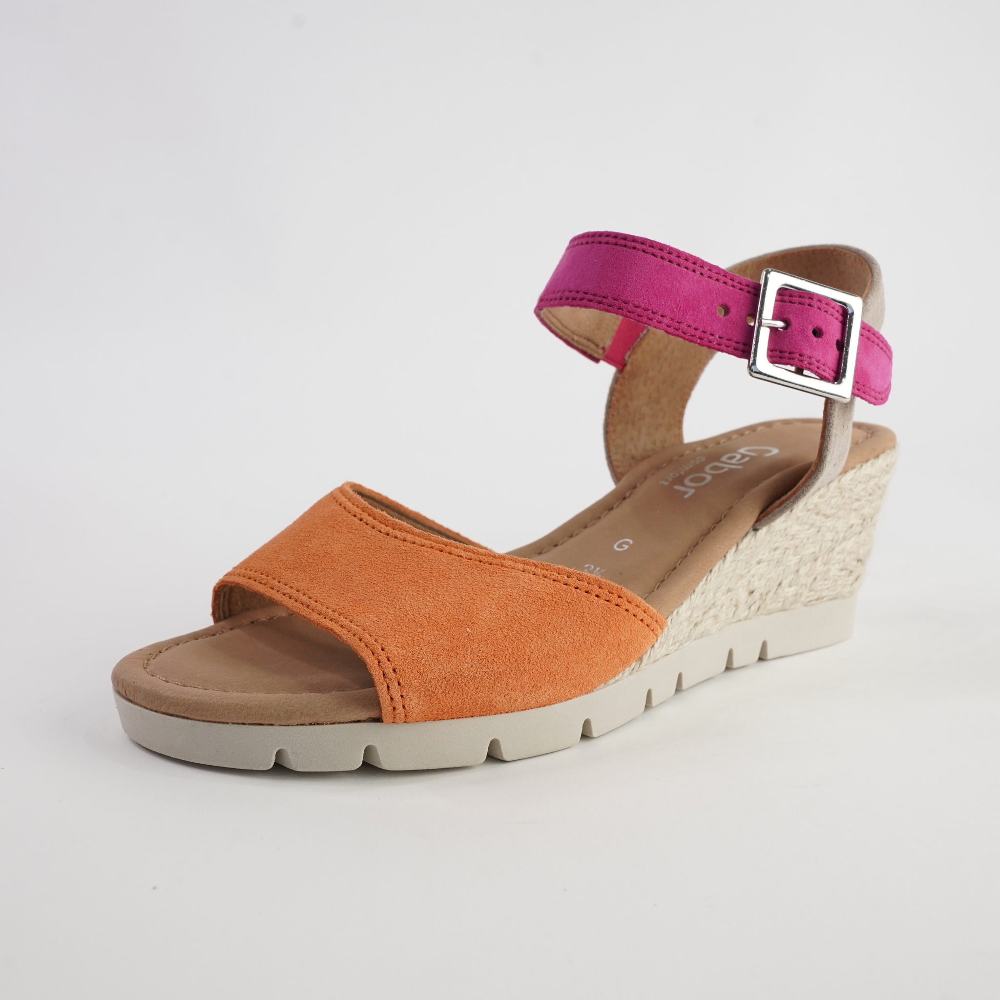 Winifred Mandarin/ Pink Leather Sandals