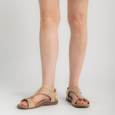 The Show Stone Leather Sandals