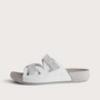 Poet White Combo Sandals