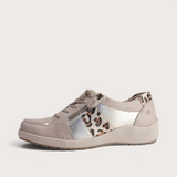 Pool Stone Combo Leather Sneakers