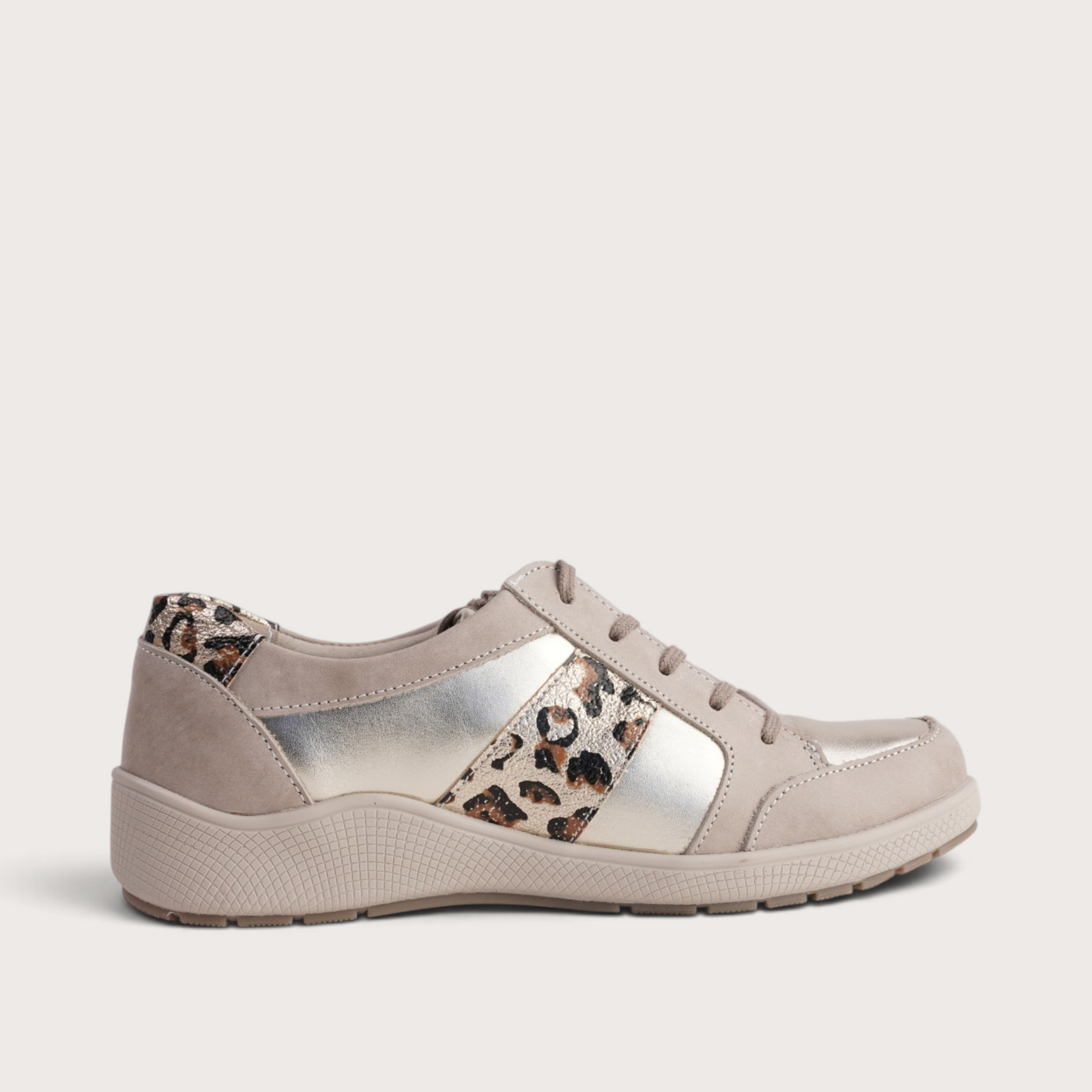 Pool Stone Combo Leather Sneakers