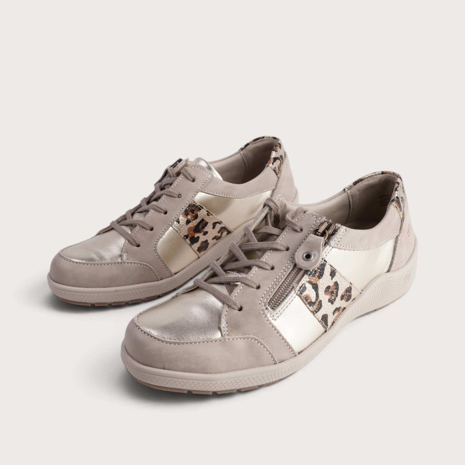 Pool Stone Combo Leather Sneakers