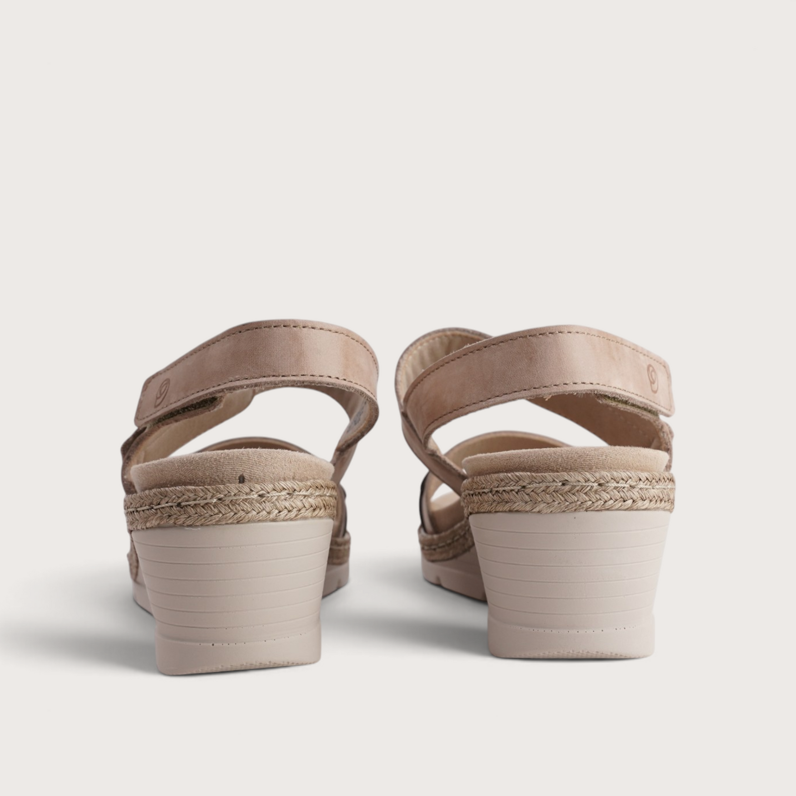 Venice Sandy Combo Wedge Sandals