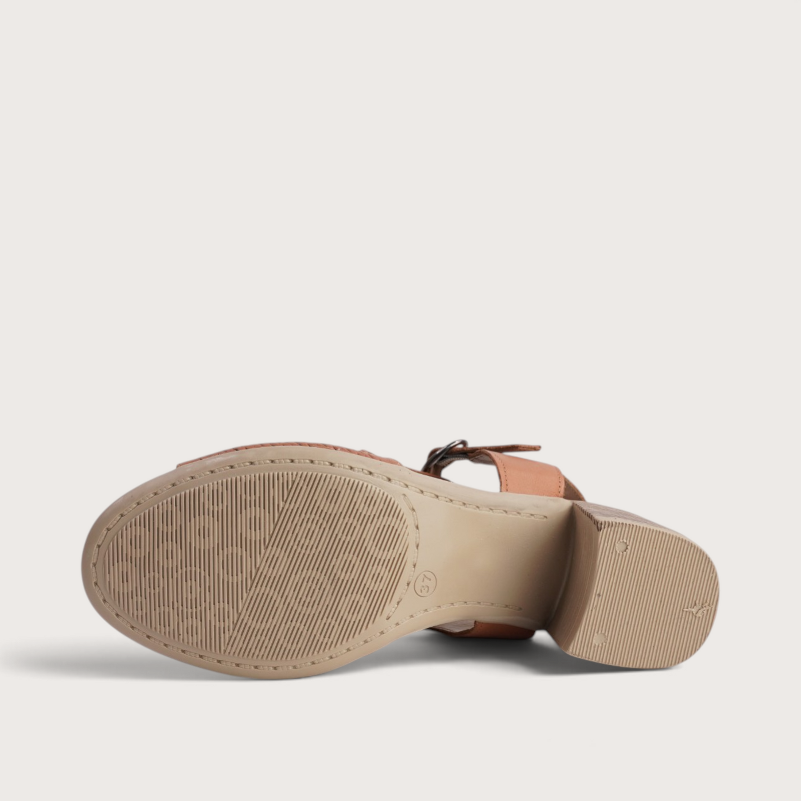 Poppy Tan Leather Heels