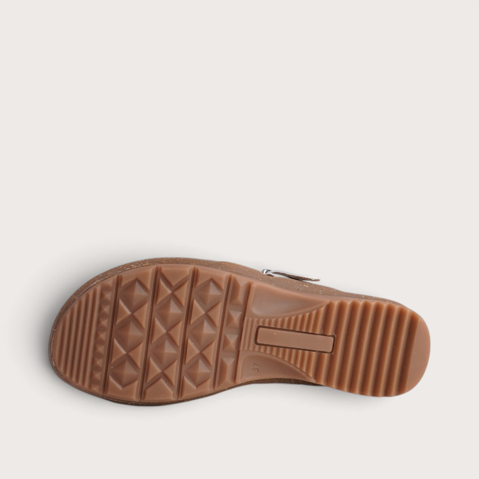 Archy White Leather Sandals
