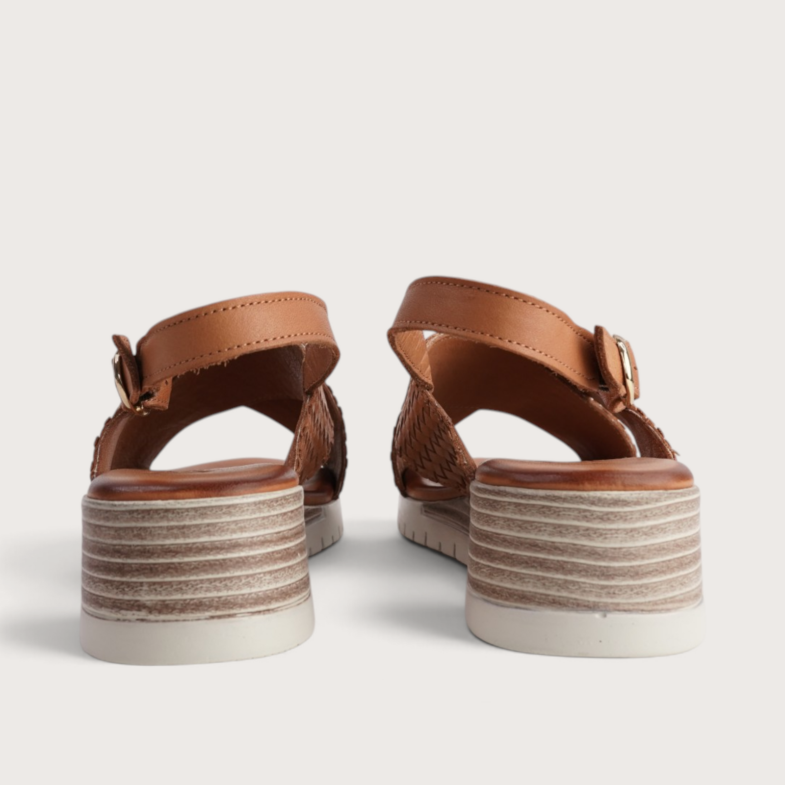 Exile Tan Leather Sandals