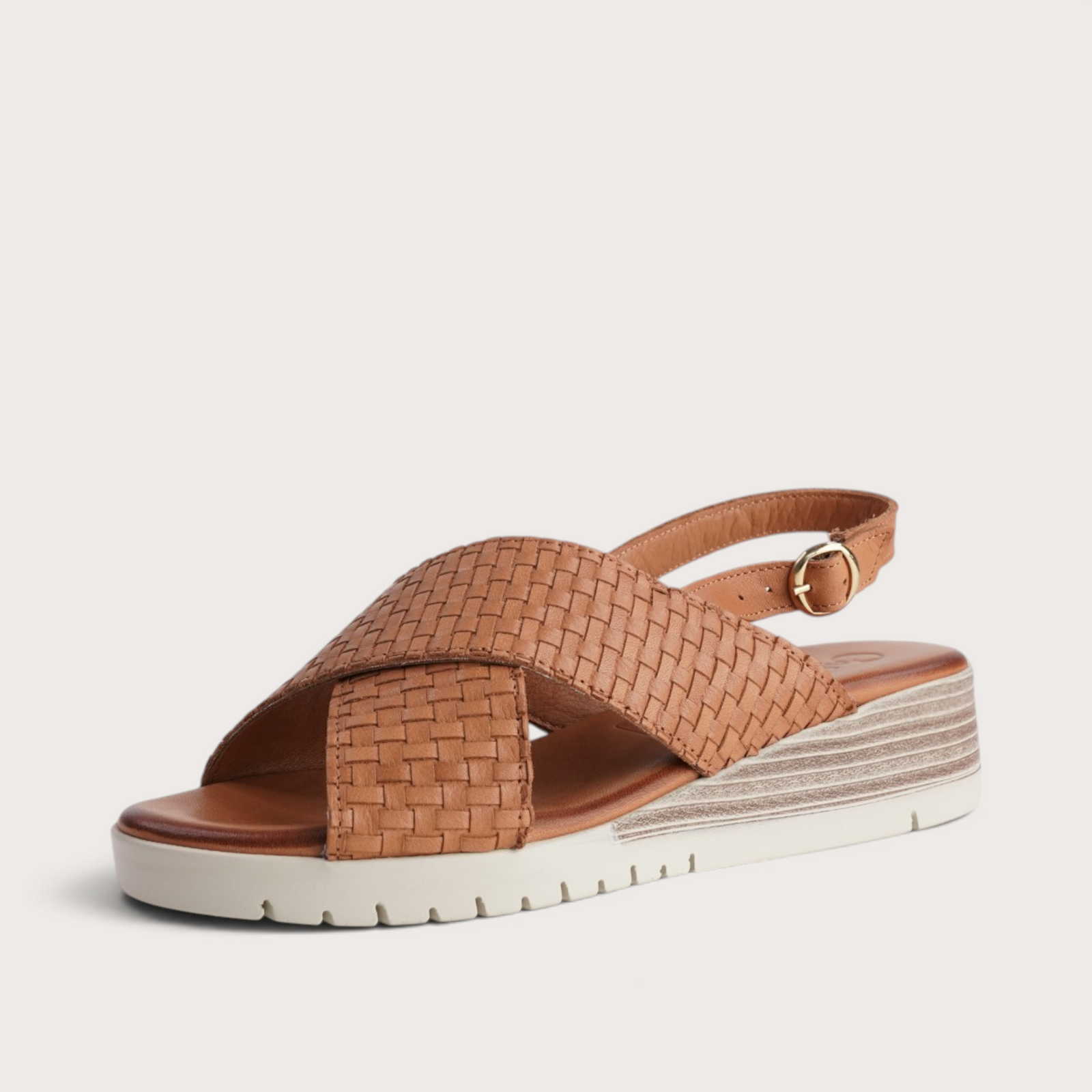 Exile Tan Leather Sandals