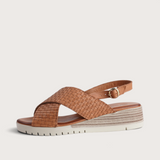 Exile Tan Leather Sandals