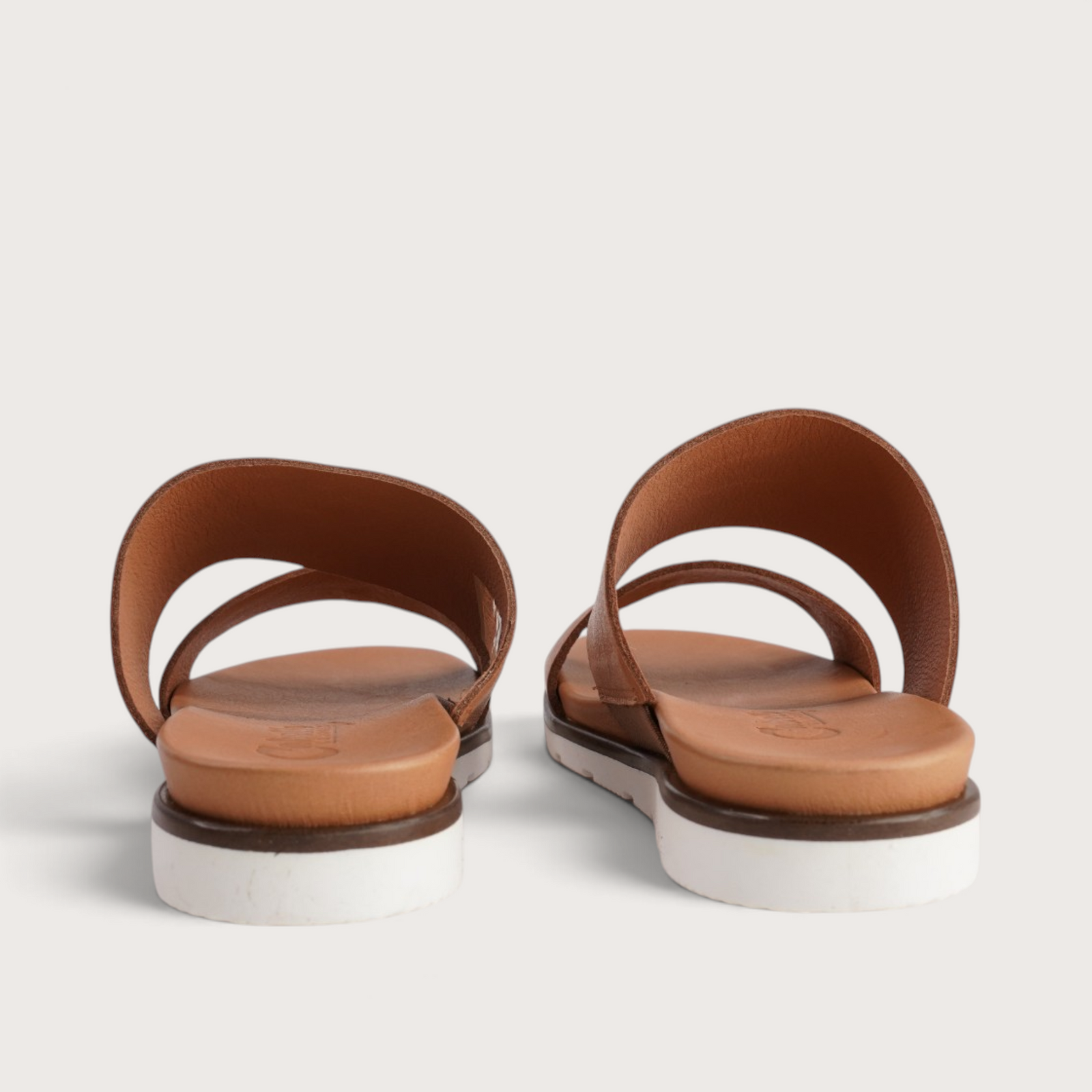 Eliza Tan Leather Sandals