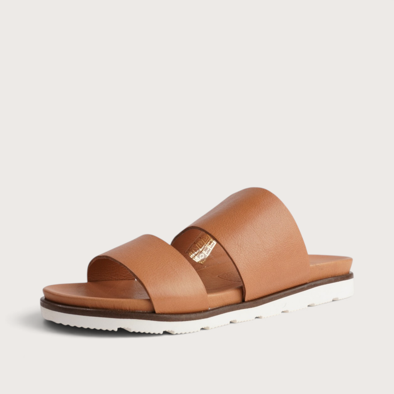 Eliza Tan Leather Sandals
