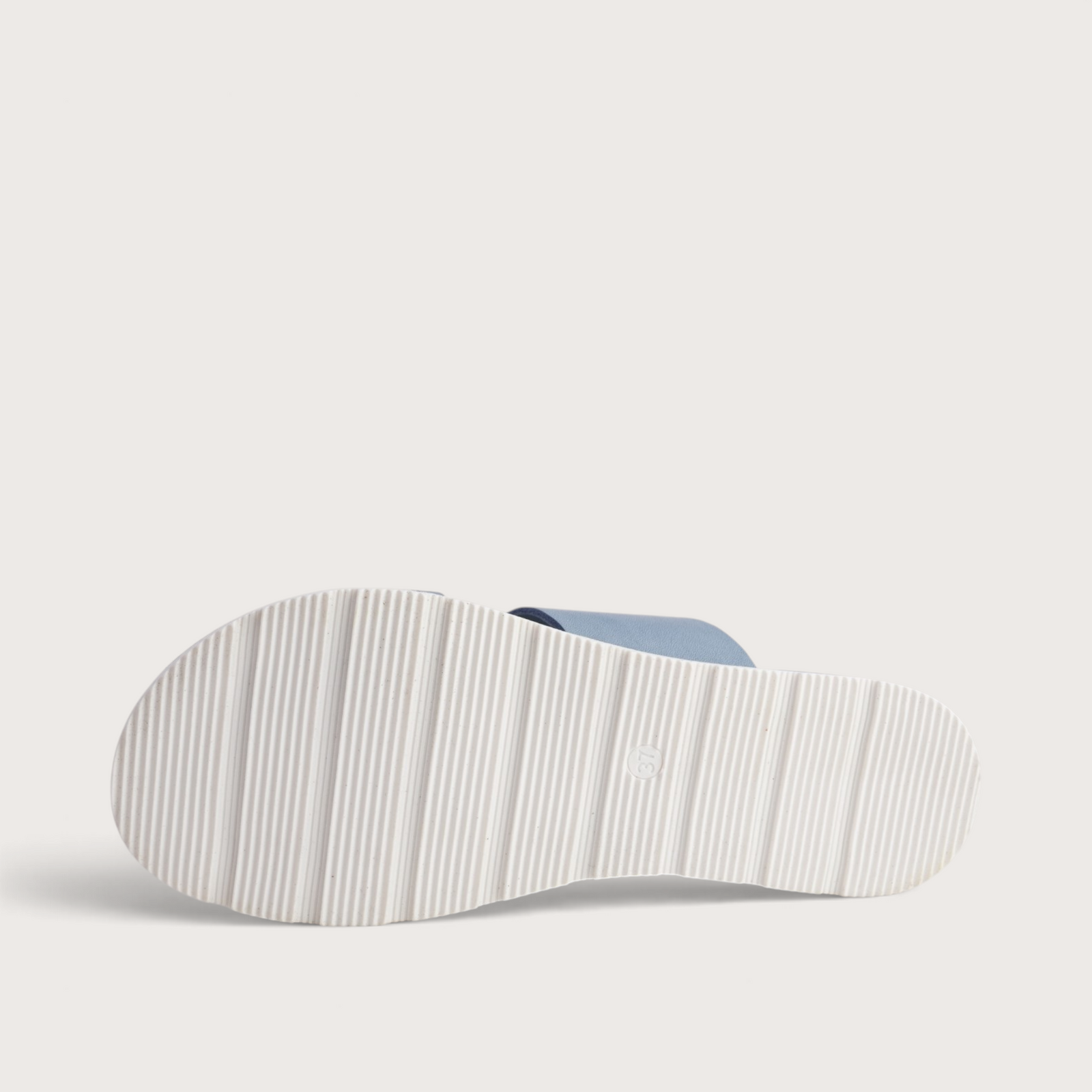Eliza Denim Leather Sandals