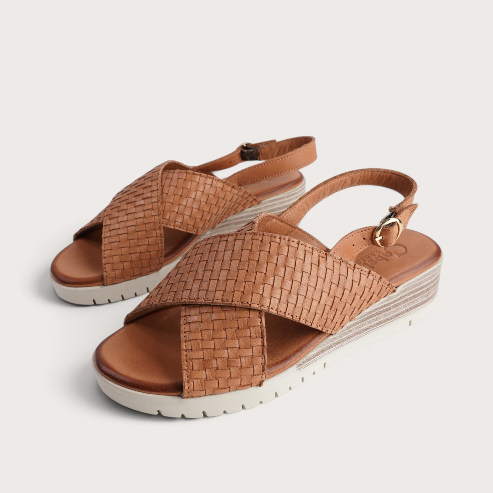 Exile Tan Leather Sandals