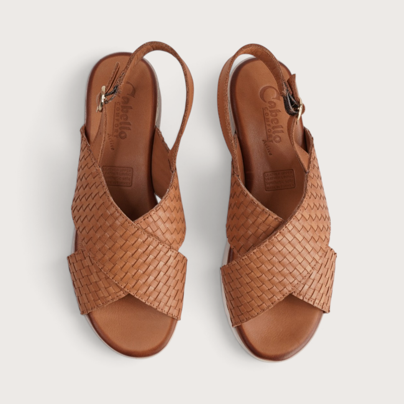 Exile Tan Leather Sandals