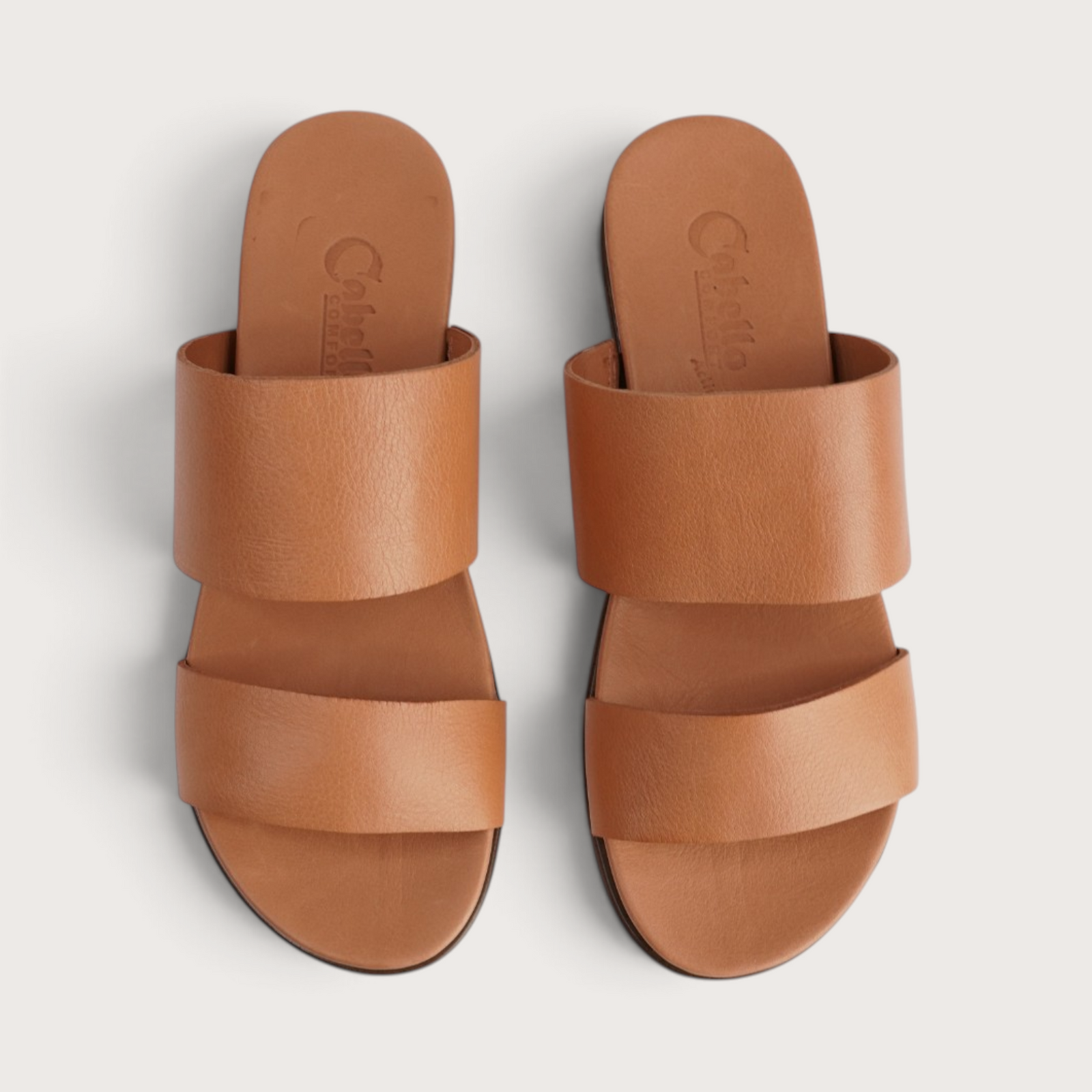 Eliza Tan Leather Sandals