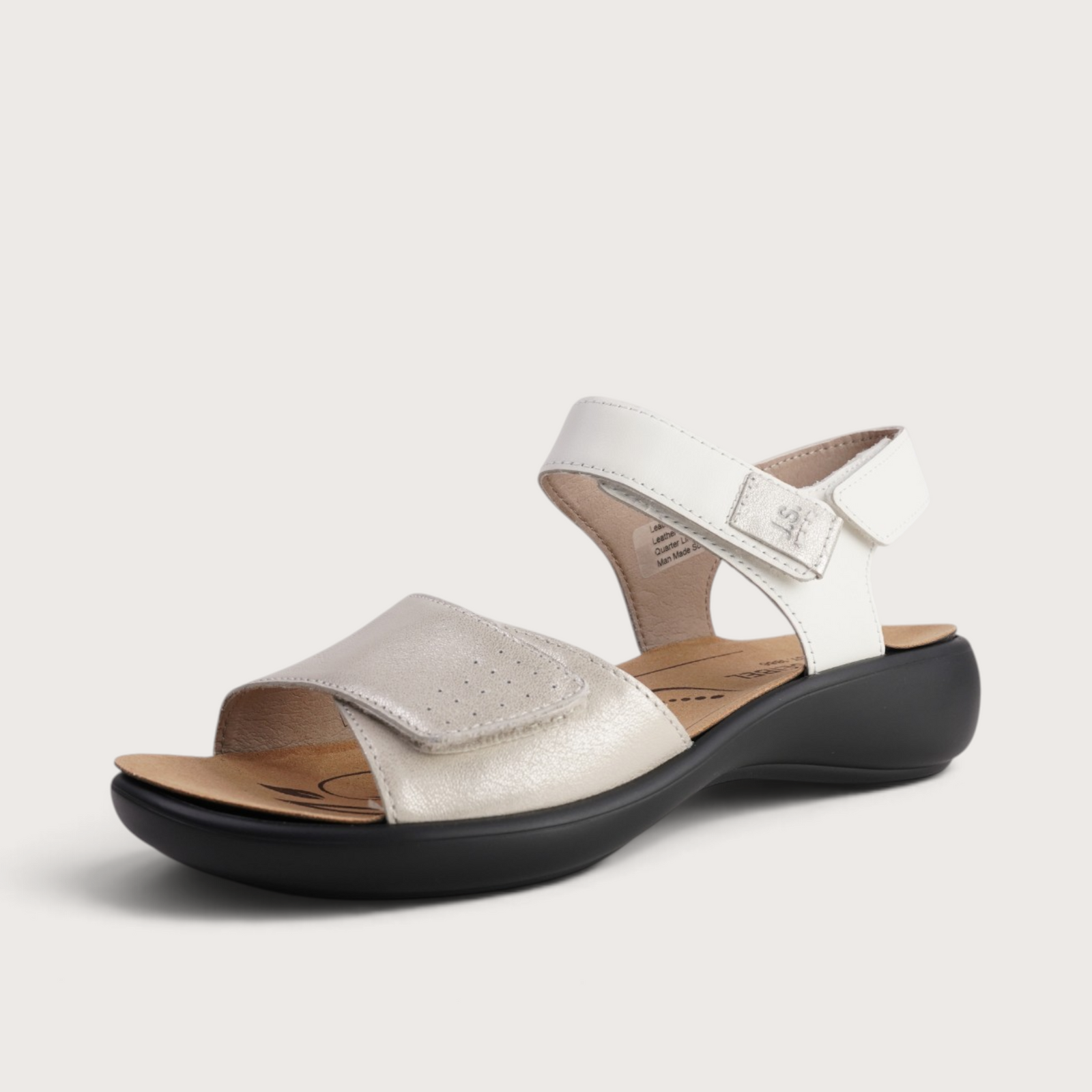 Ibiza 13 Gold Combi Sandals