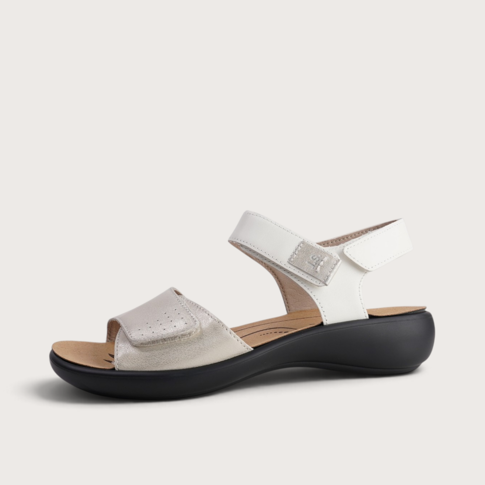 Ibiza 13 Gold Combi Sandals