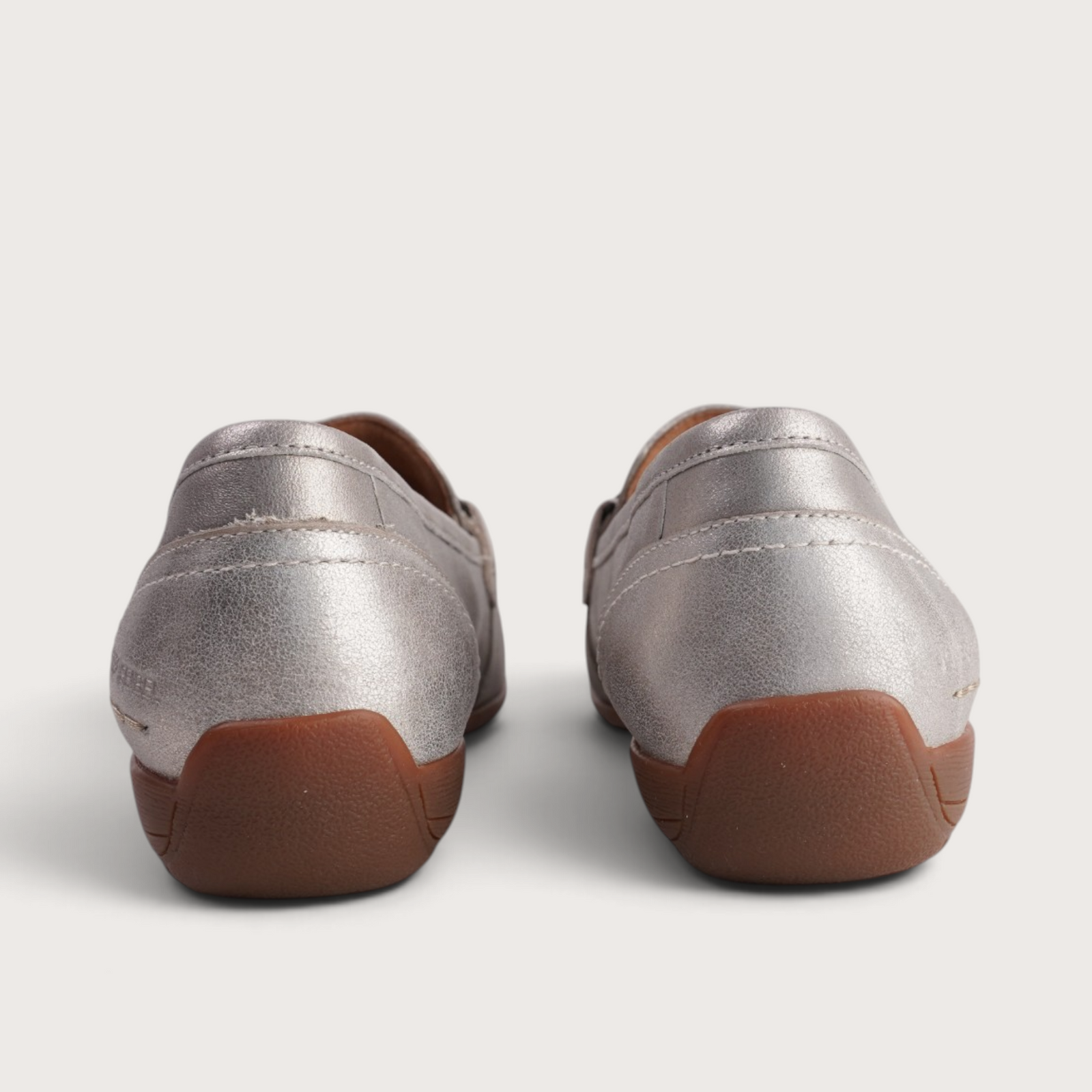 Fenja 34 Champagne Leather Loafers