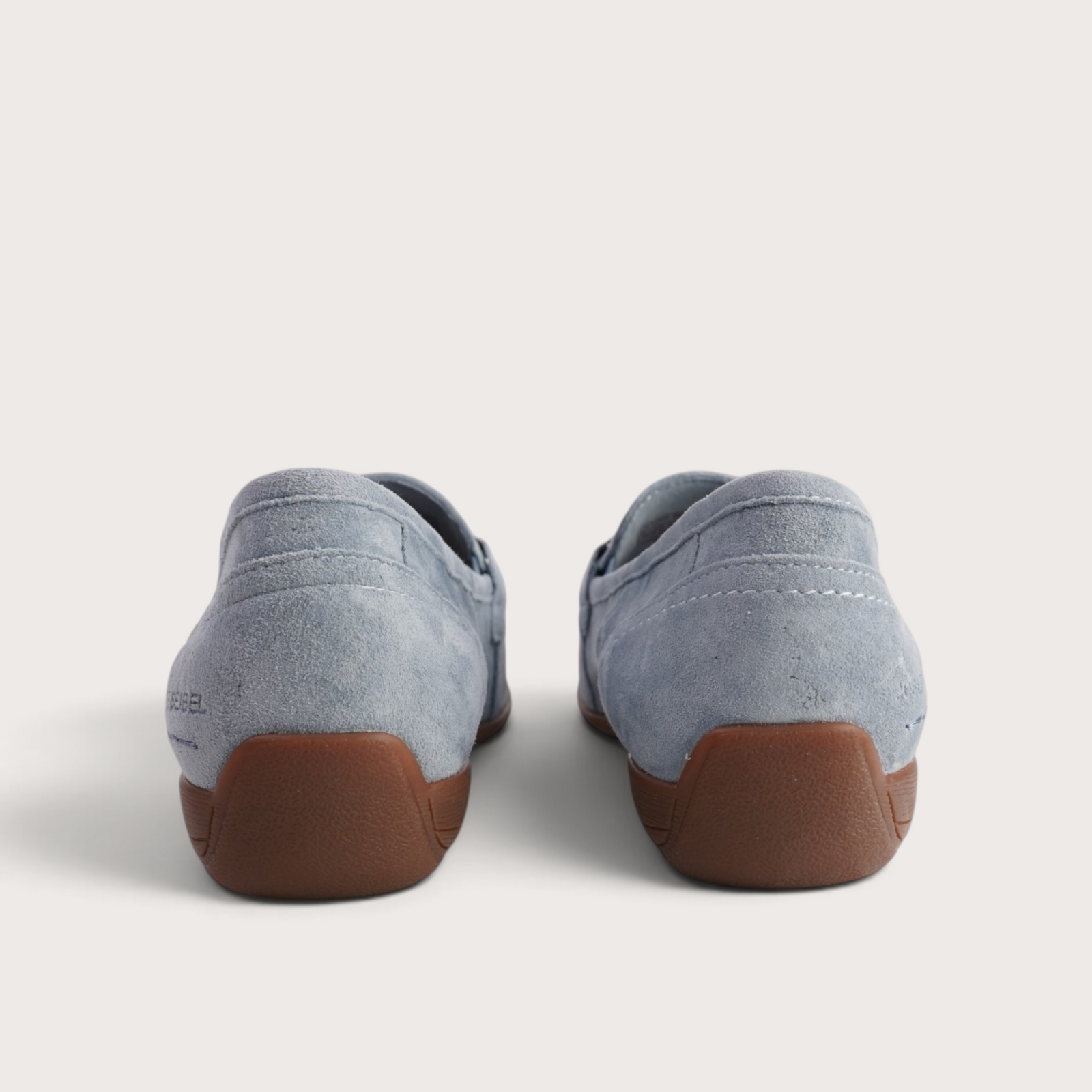 Fenja 34 Sky Blue Suede Loafers