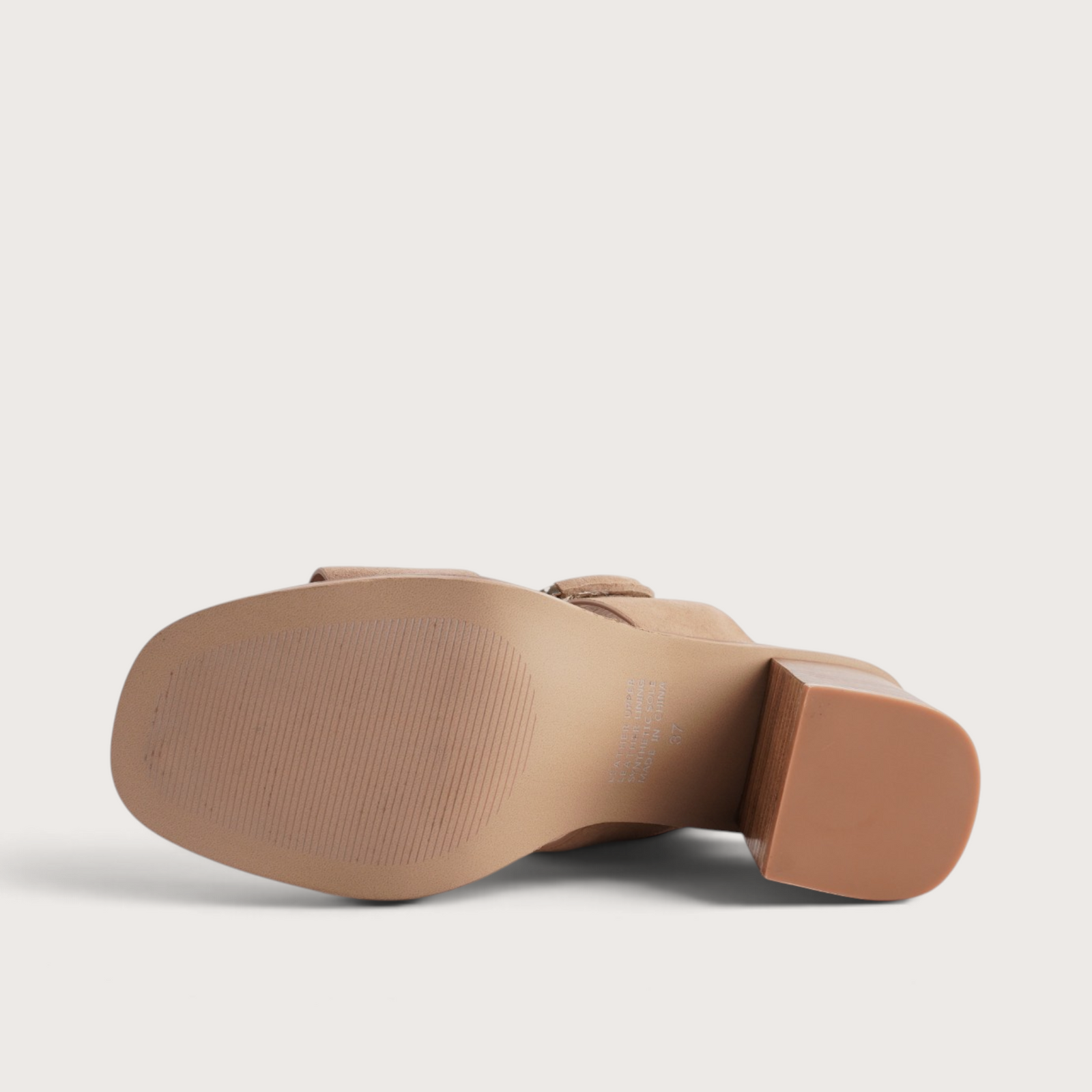 Nixoni Stone Suede Heels