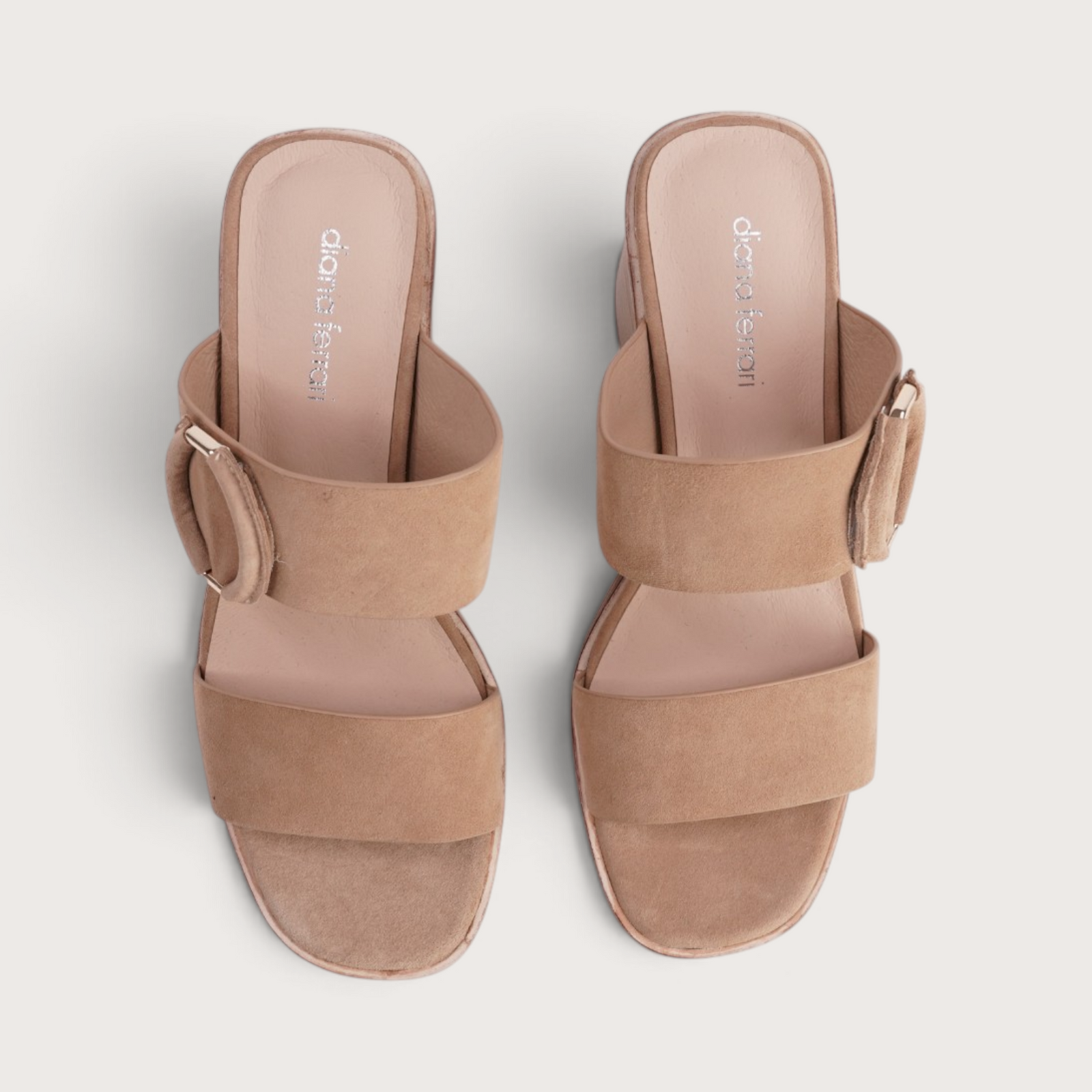 Nixoni Stone Suede Heels