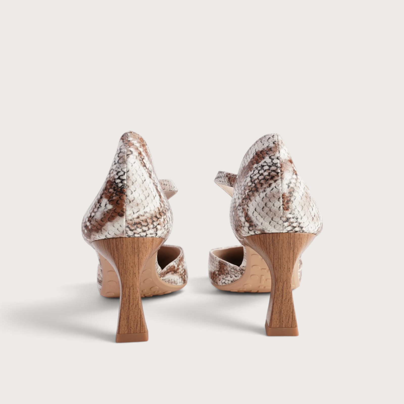 HV264860 Natural Python Heels