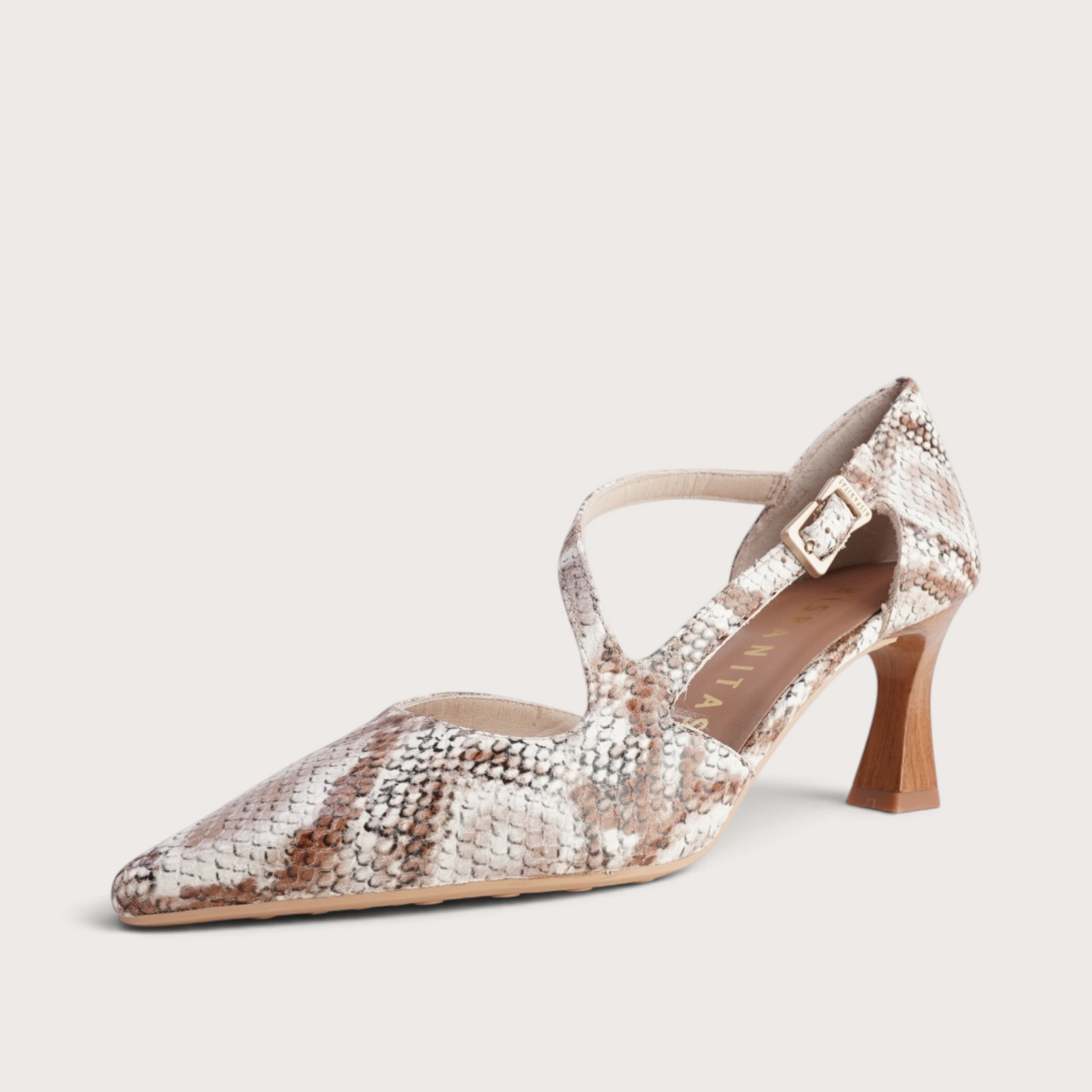 HV264860 Natural Python Heels